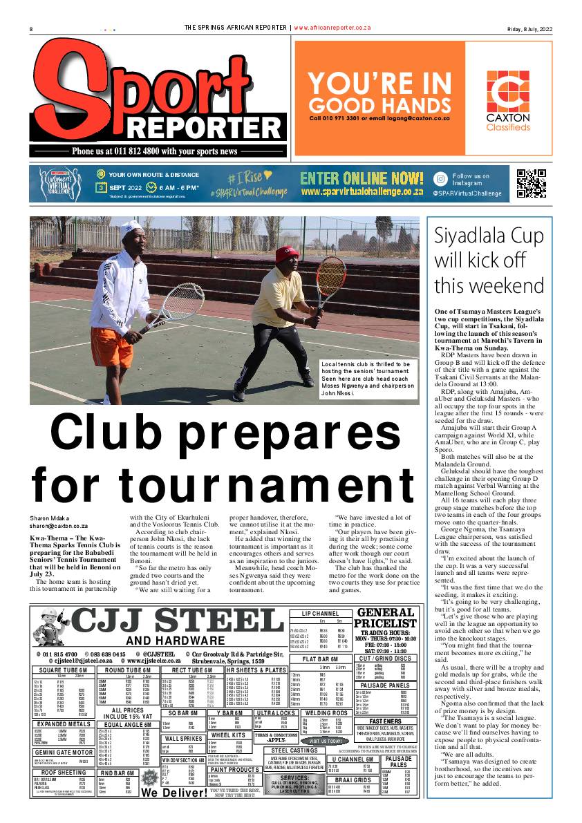 African Reporter 8 July 2022 page 8