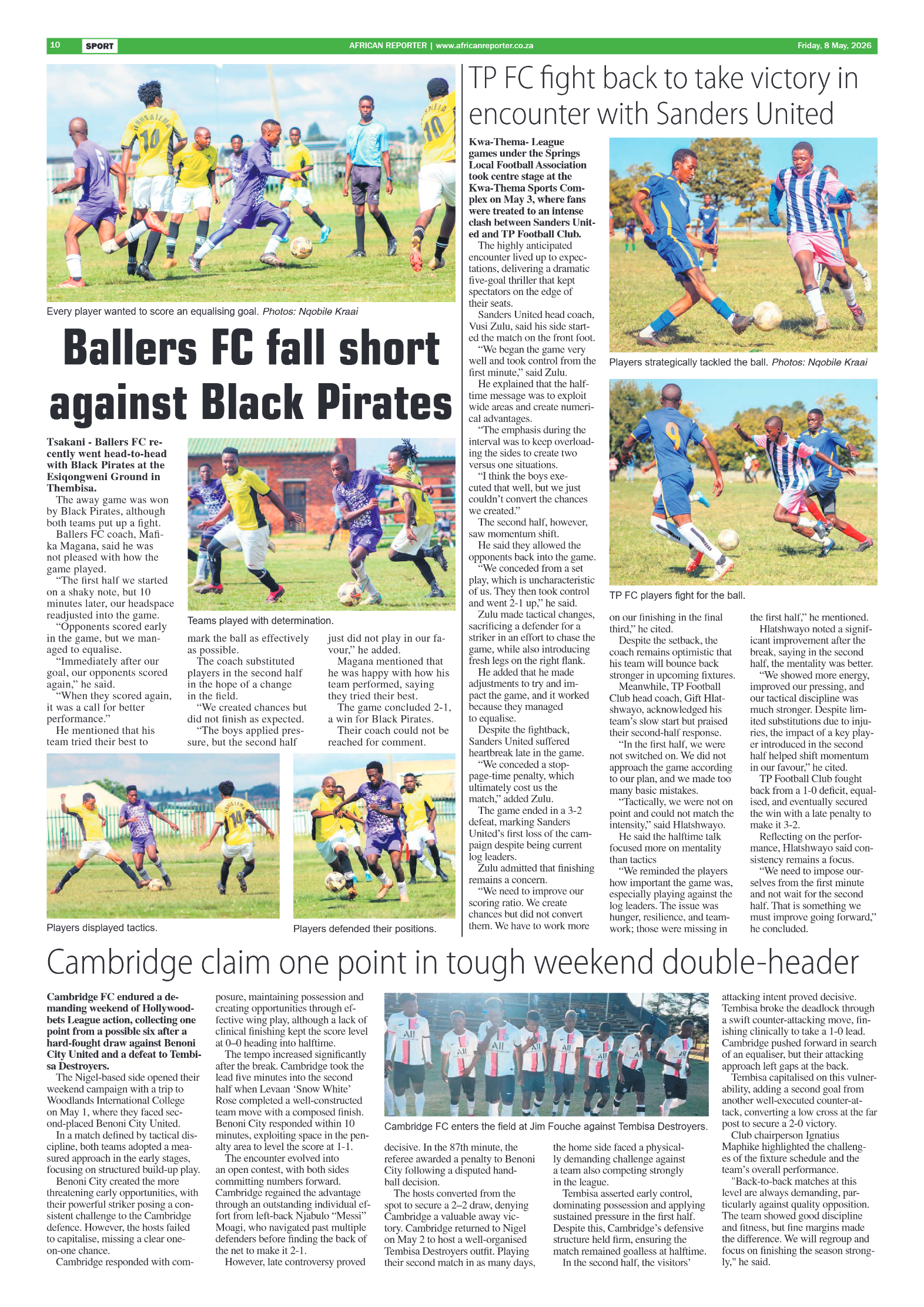 African Reporter 8 May 2026 page 10