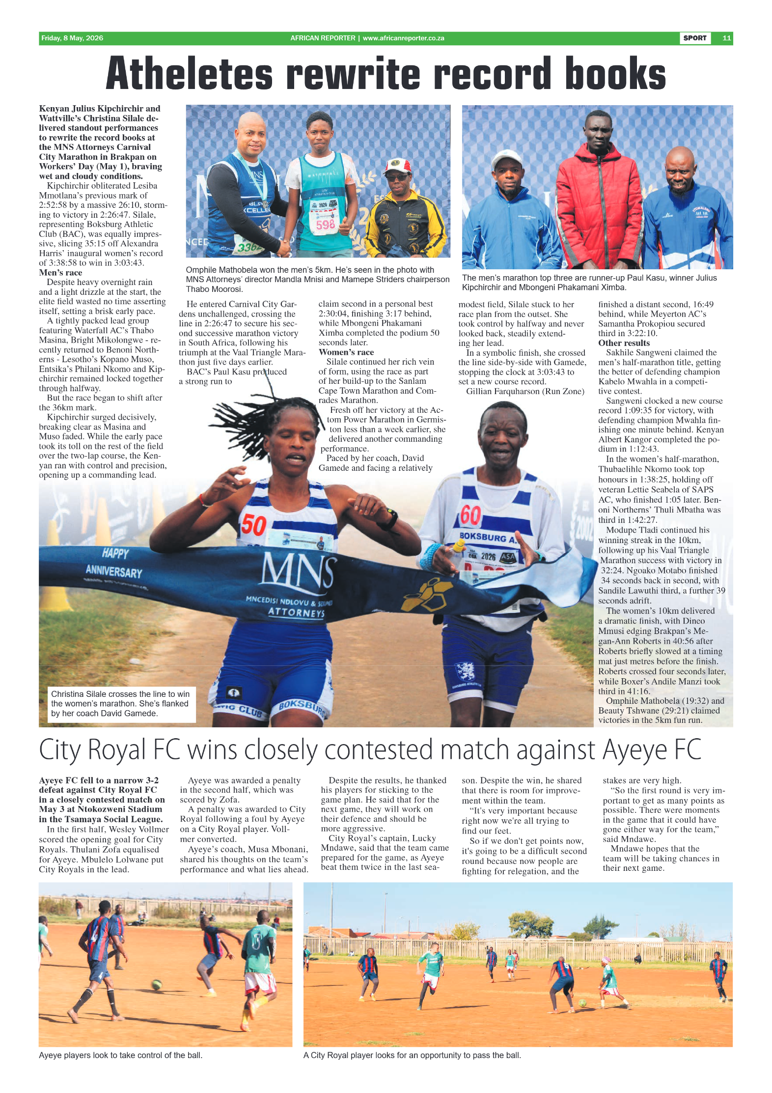 African Reporter 8 May 2026 page 11