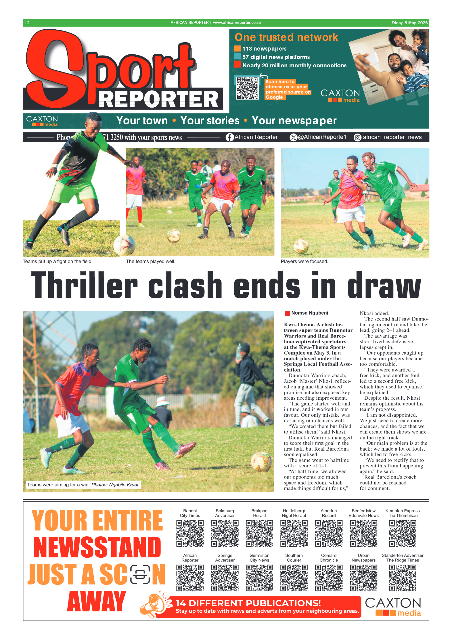 African Reporter 8 May 2026 page 12