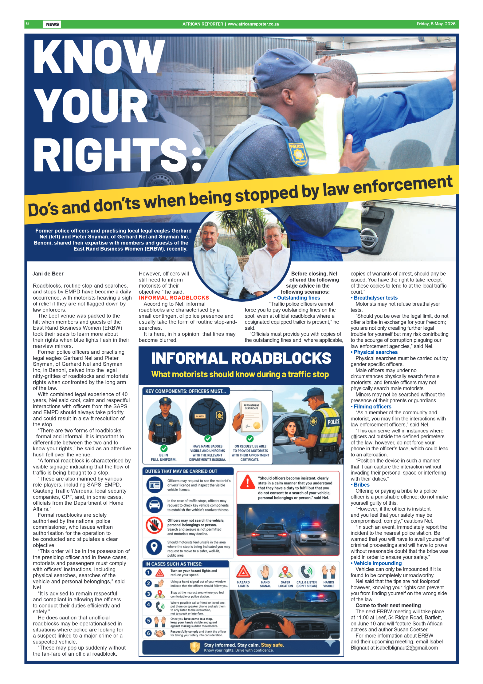 African Reporter 8 May 2026 page 6