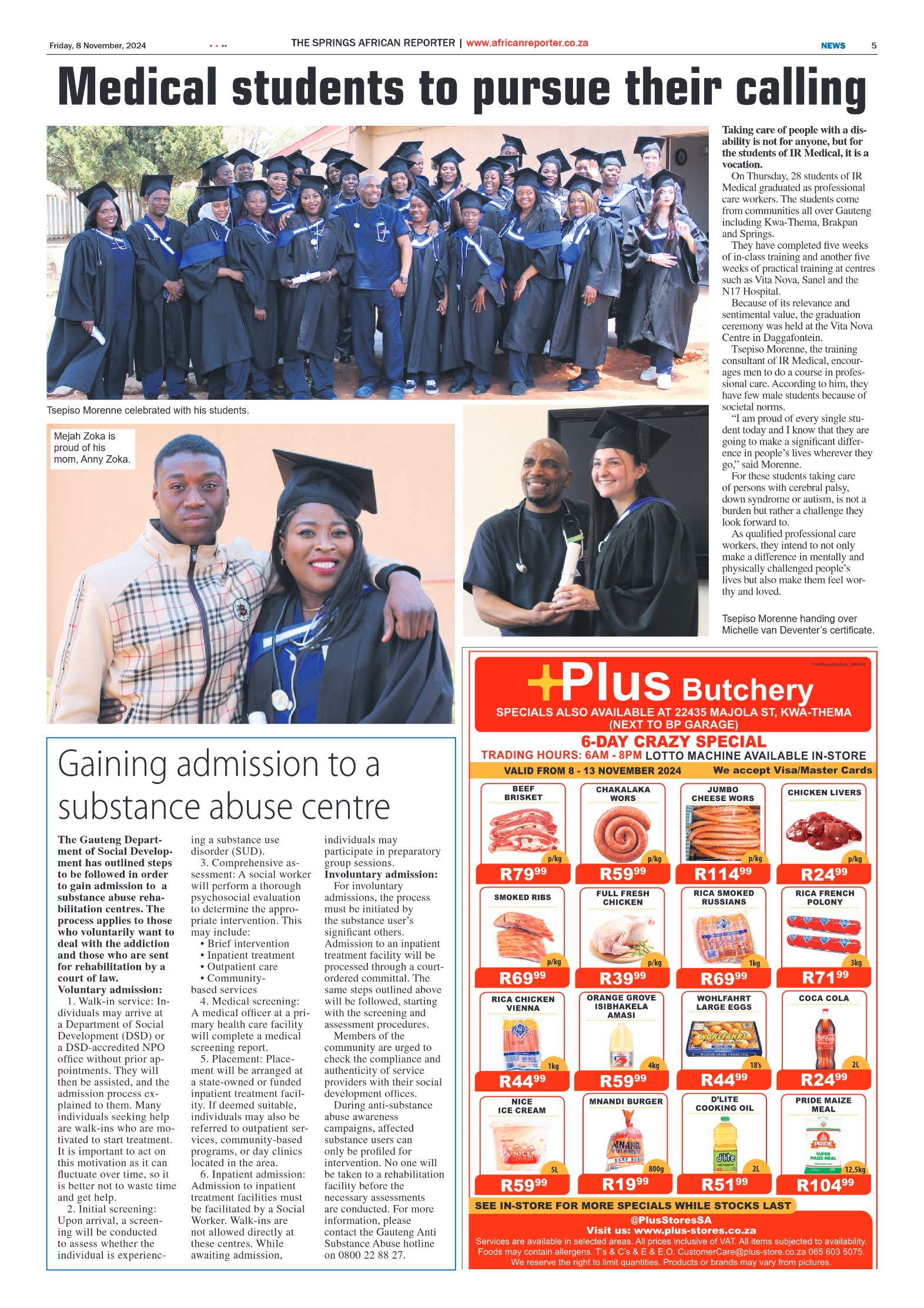 African Reporter 8 November 2024 page 5