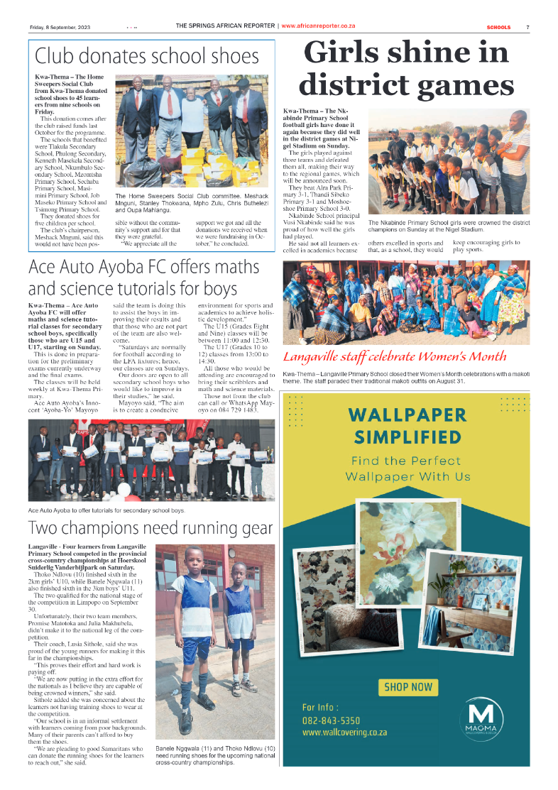 African Reporter 8 September 2023 page 7