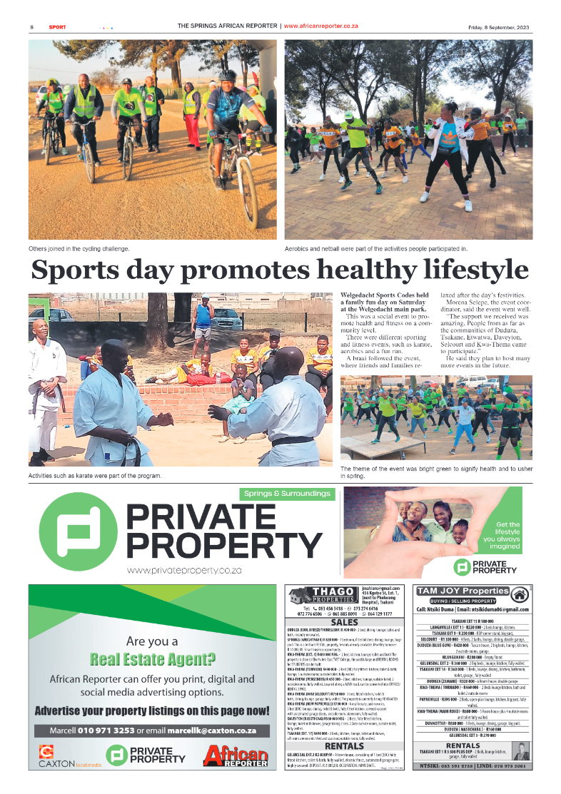 African Reporter 8 September 2023 page 8