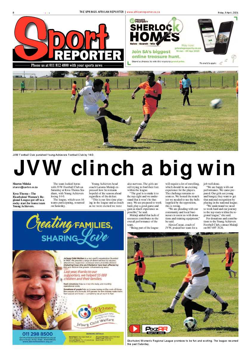 African Reporter 9 April 2021 page 8
