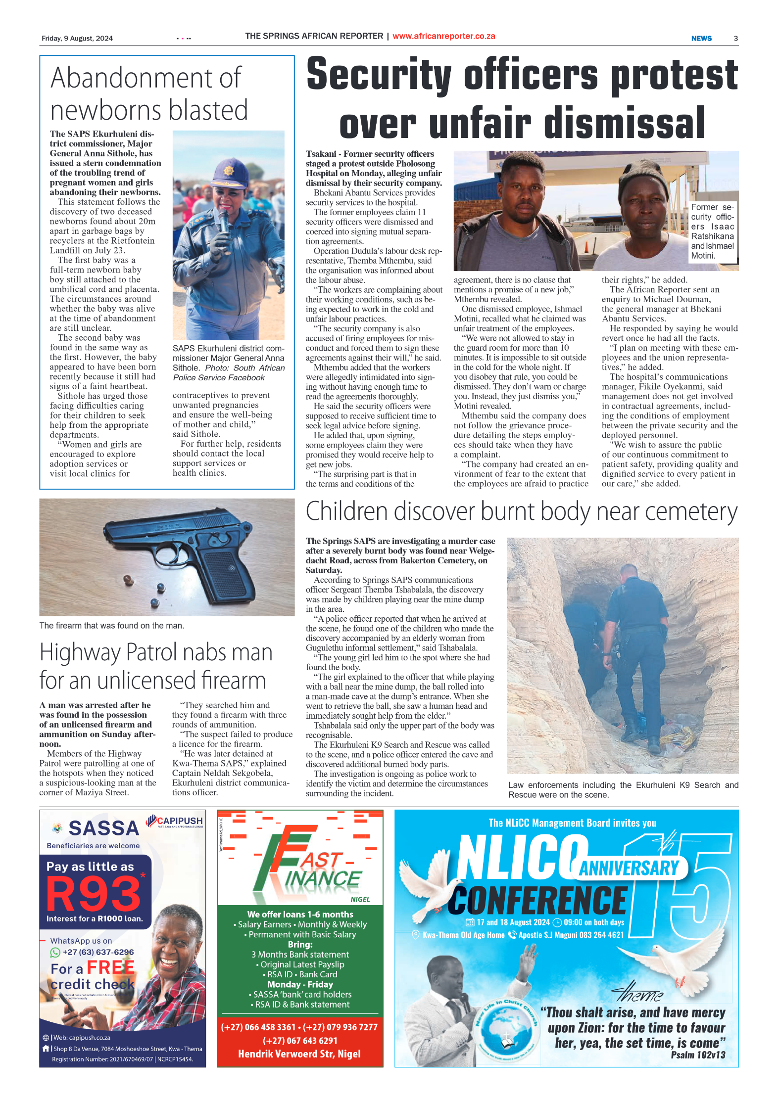 African Reporter 9 August 2024 page 3