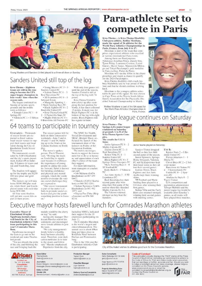African Reporter 9 June 2023 page 11