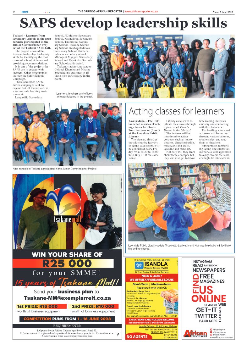 African Reporter 9 June 2023 page 2