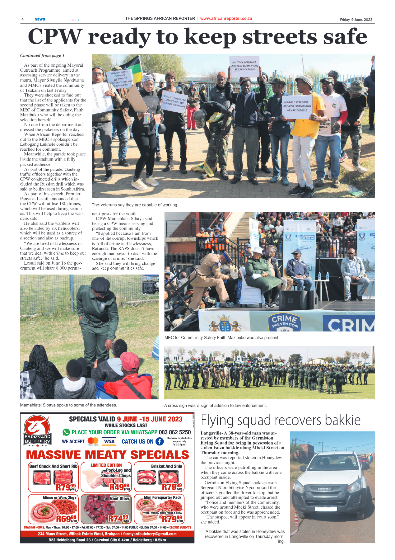 African Reporter 9 June 2023 page 4