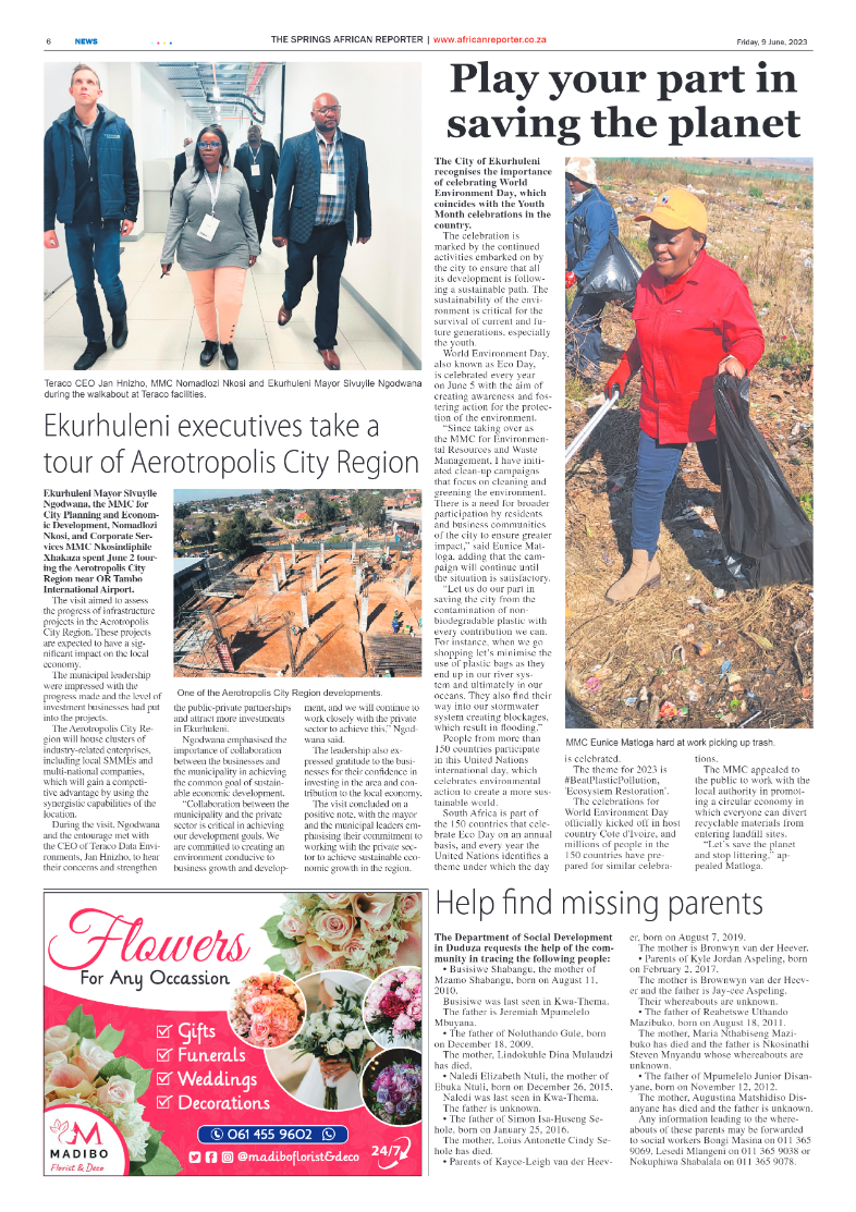 African Reporter 9 June 2023 page 6