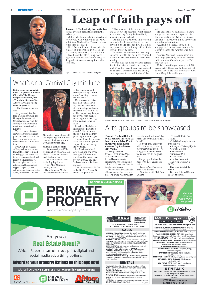 African Reporter 9 June 2023 page 8