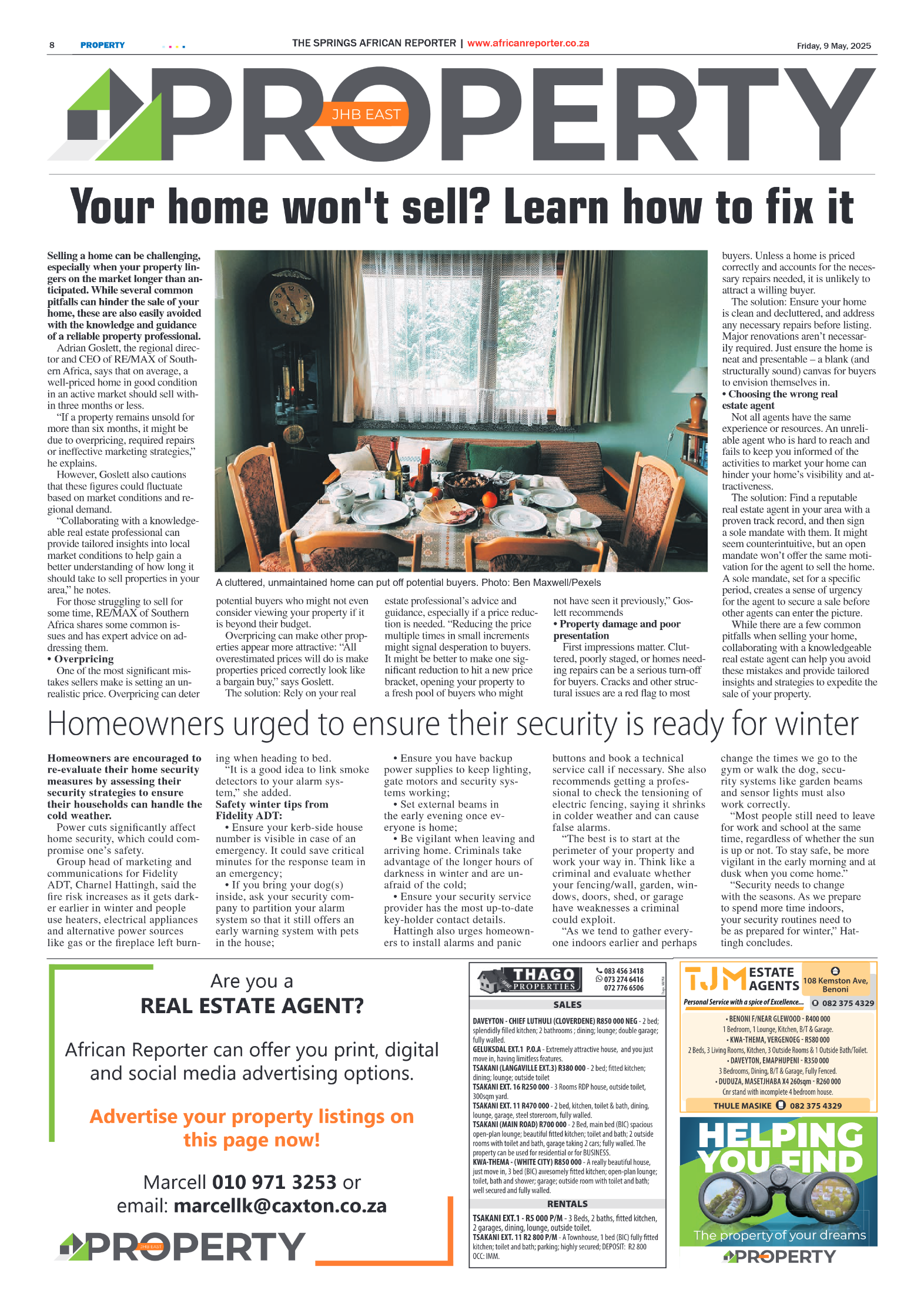 African Reporter 9 May 2025 page 8