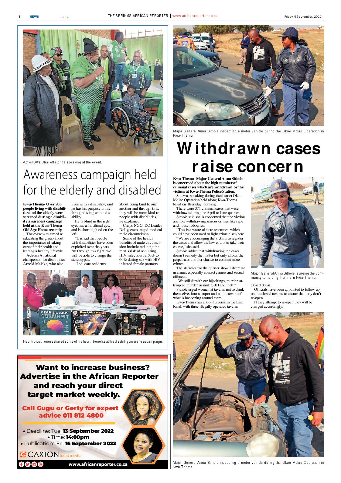African Reporter 9 September 2022 page 8