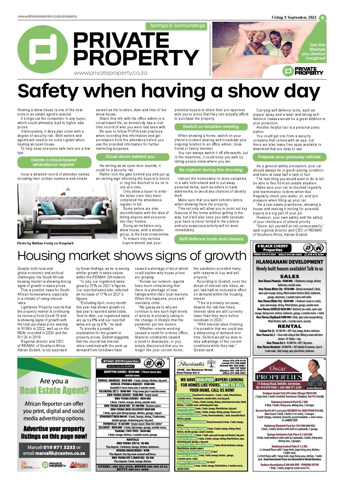 African Reporter 9 September 2022 page 9