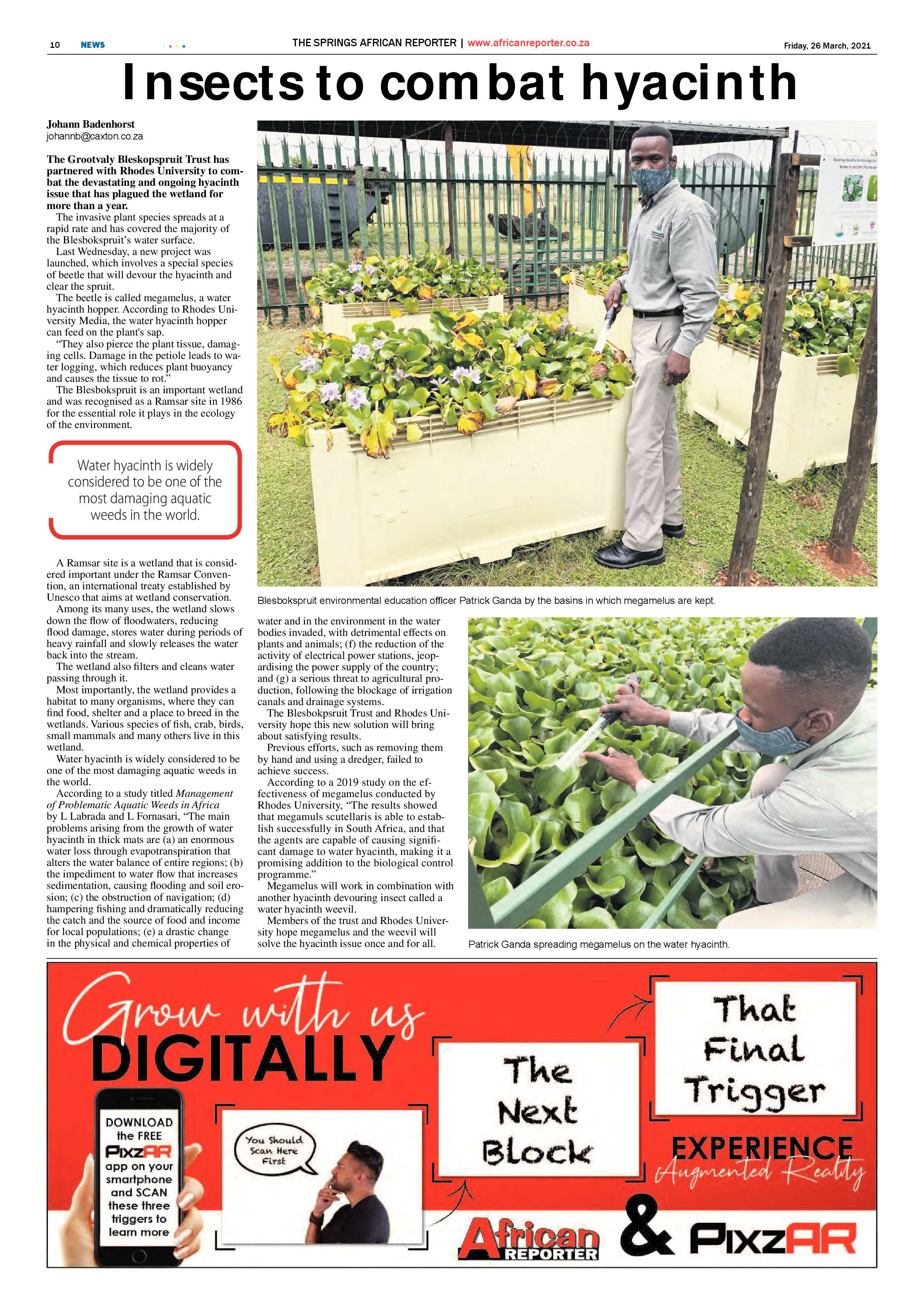 African Reporter  26 March 2021 page 10