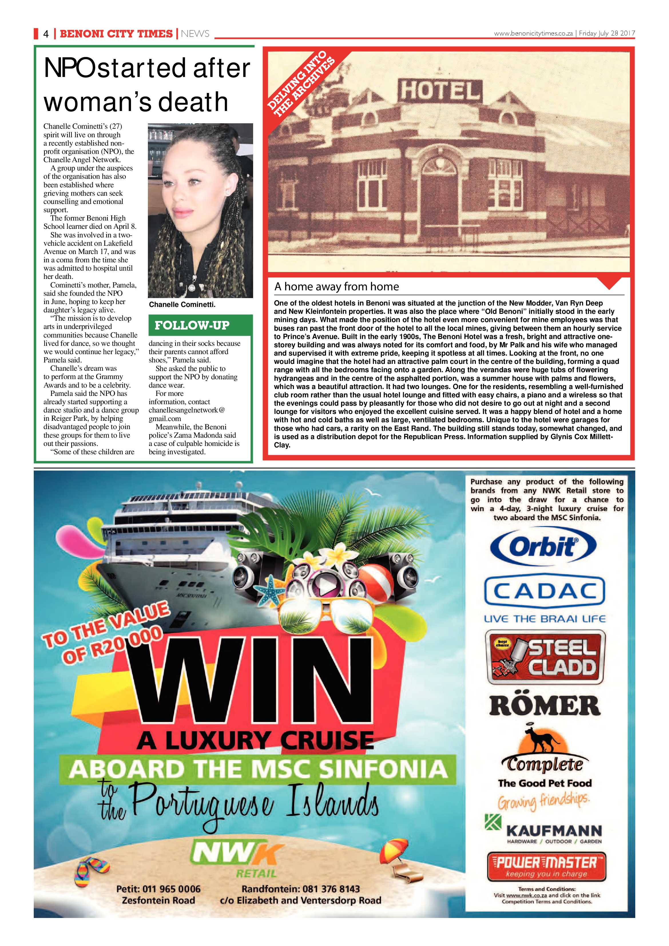 Benoni City Times 27 July 2017 page 4