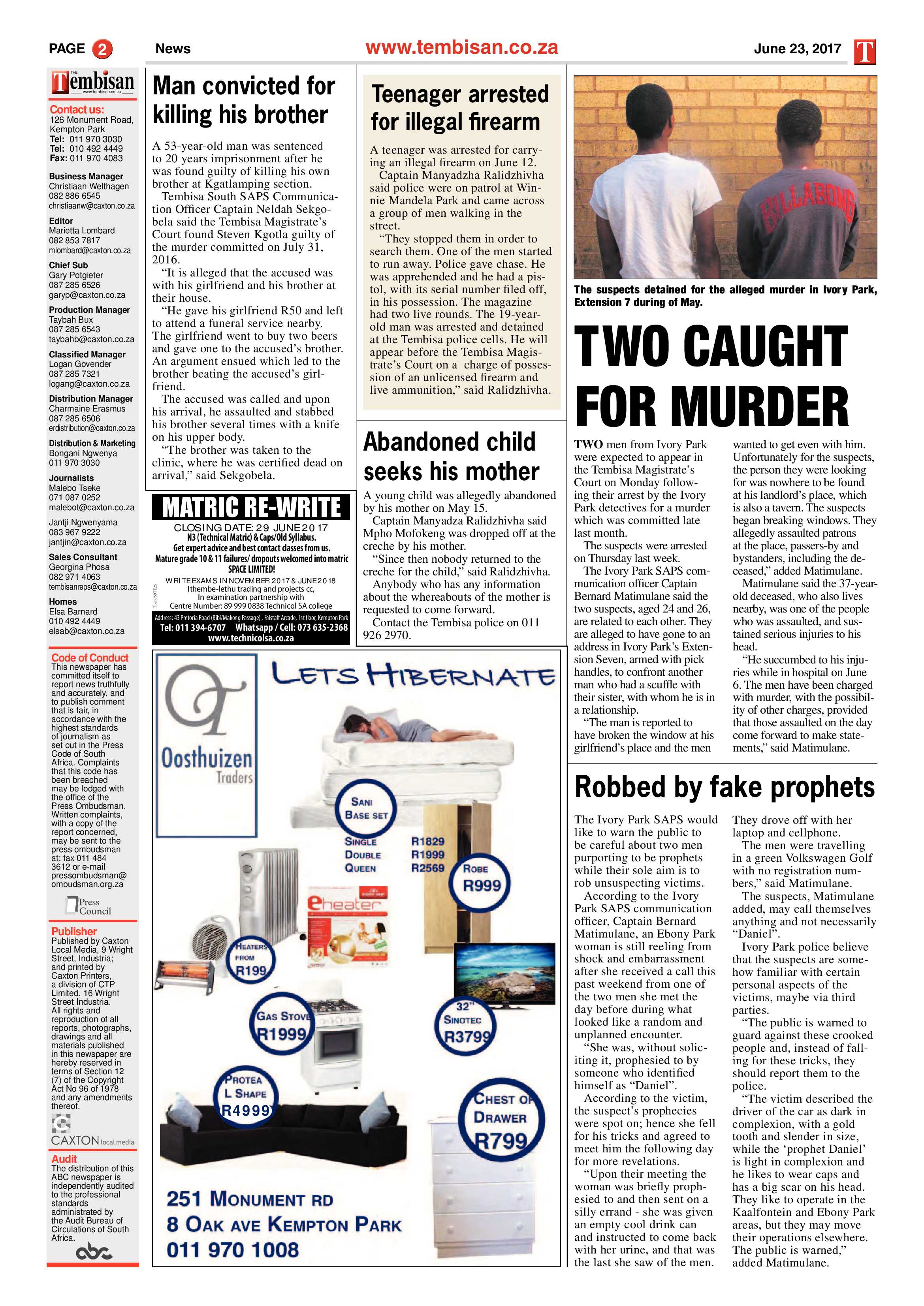 Tembisan 26 June 2017 page 2