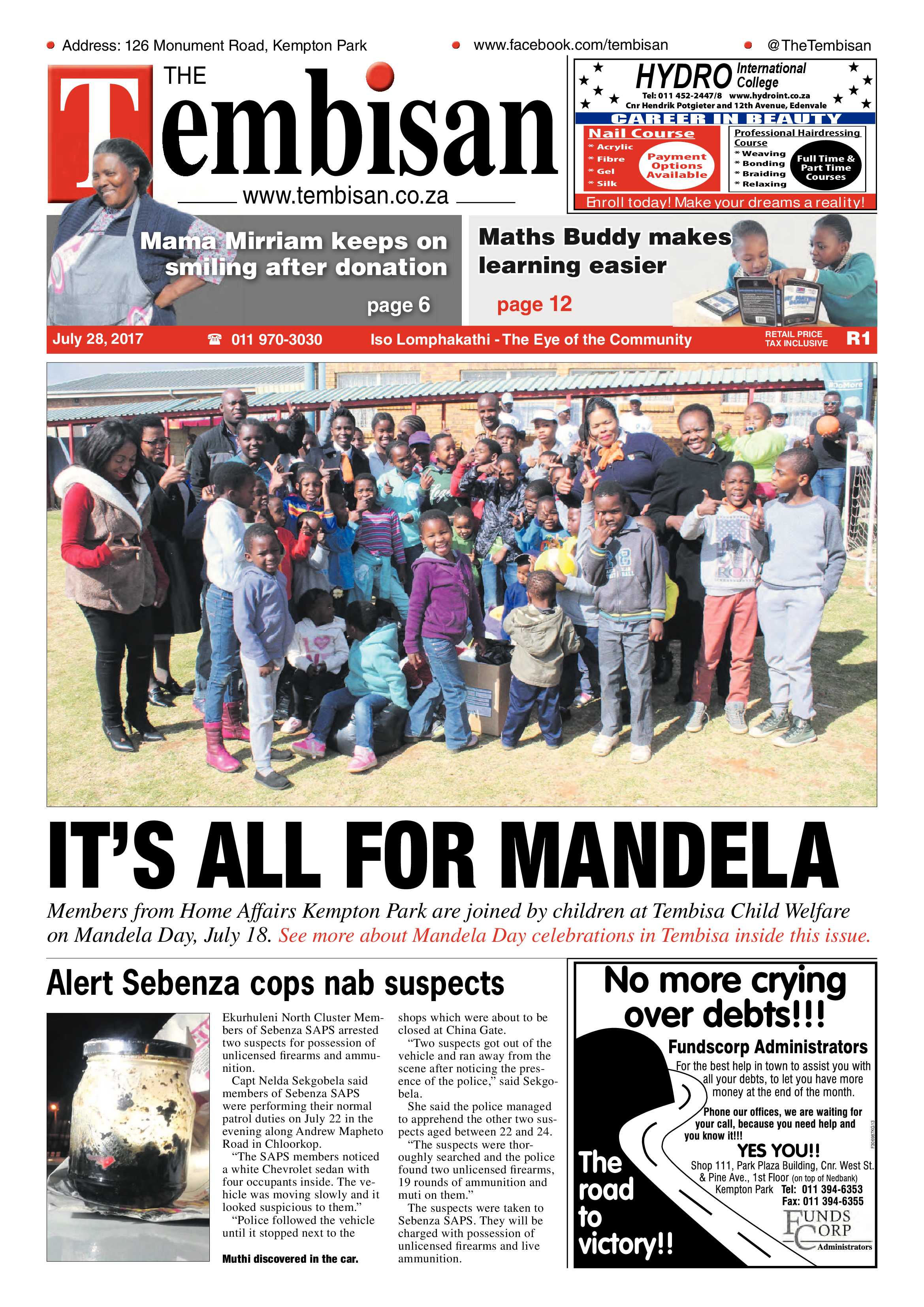 Tembisan 31 July 207 page 1