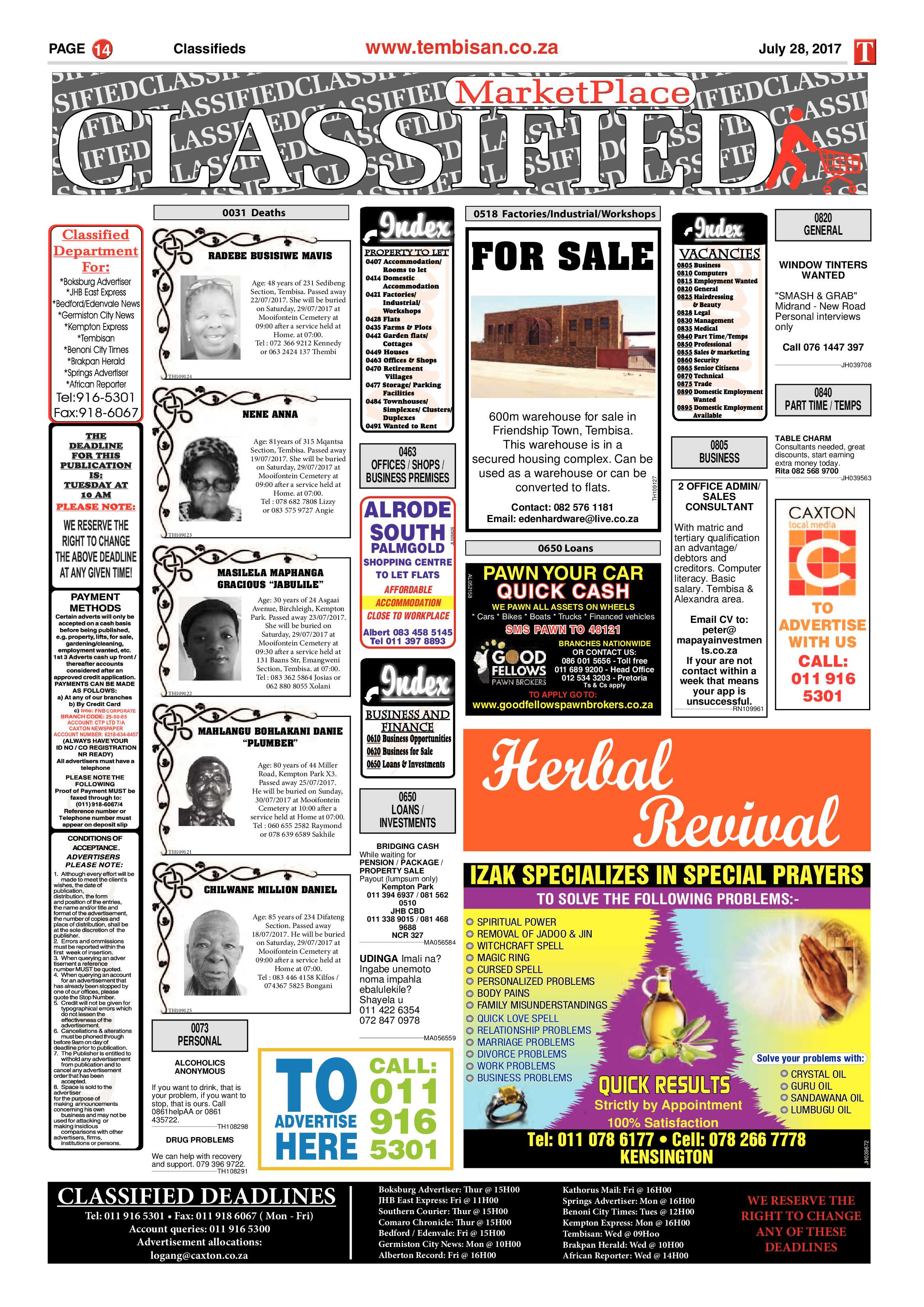Tembisan 31 July 207 page 14