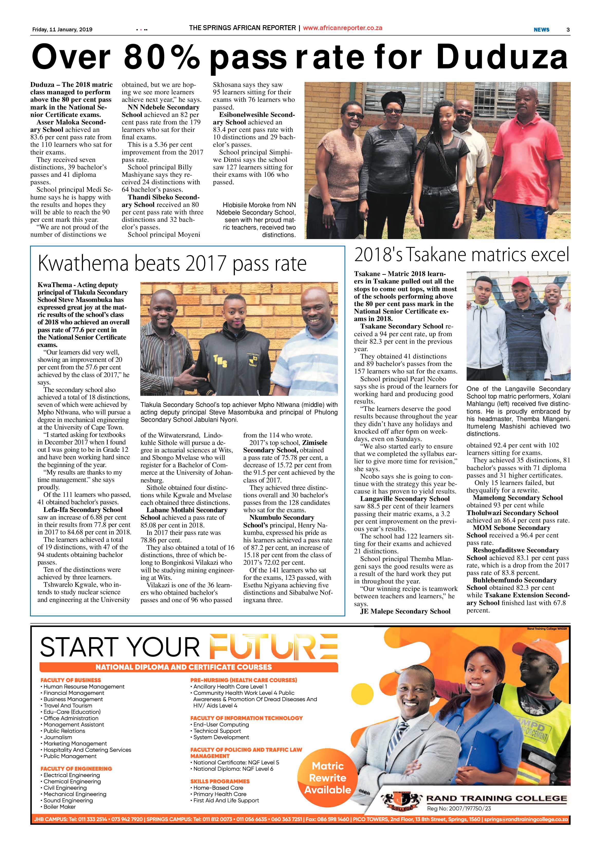 The African Reporter 11 January 2019 page 3