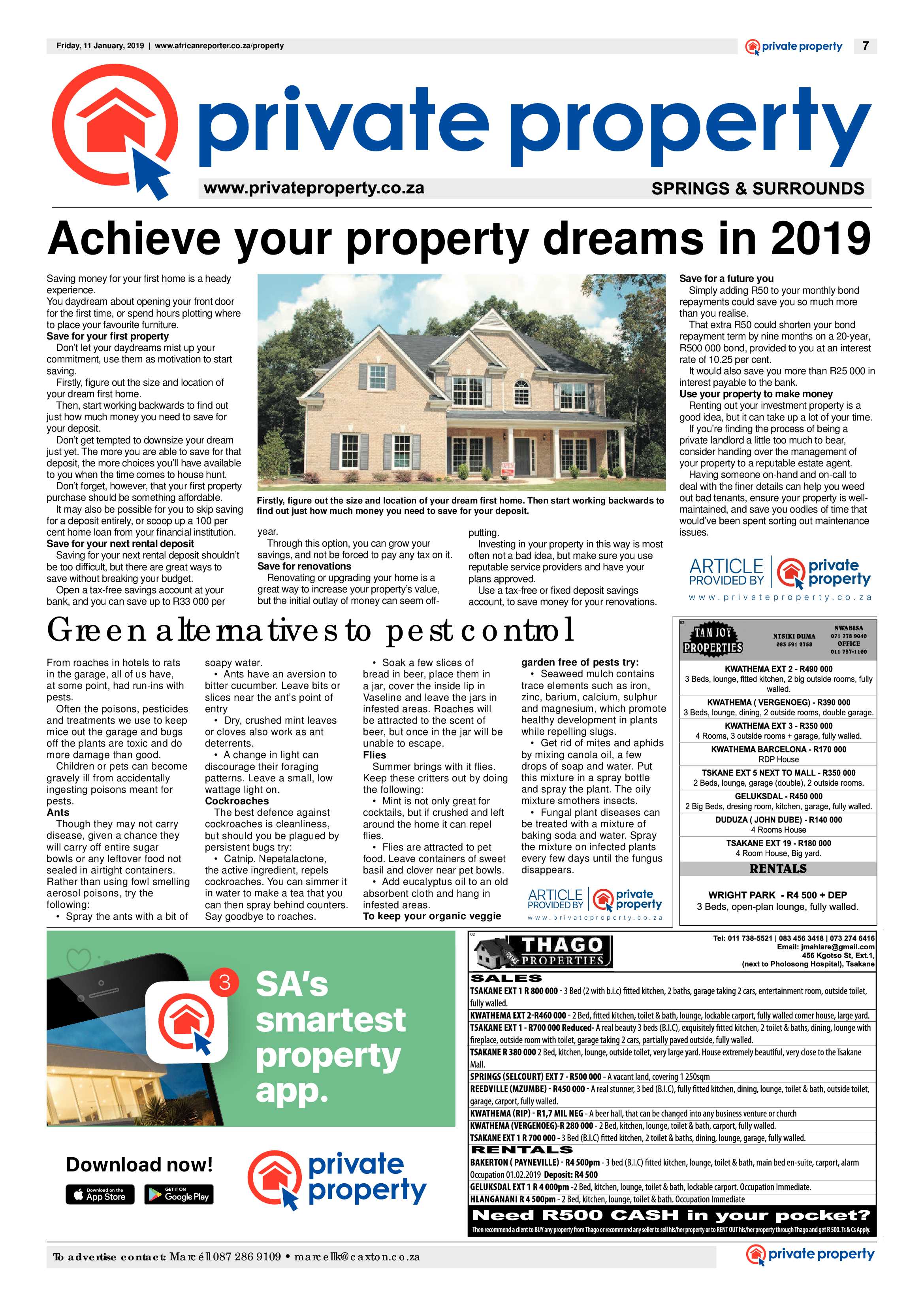 The African Reporter 11 January 2019 page 7
