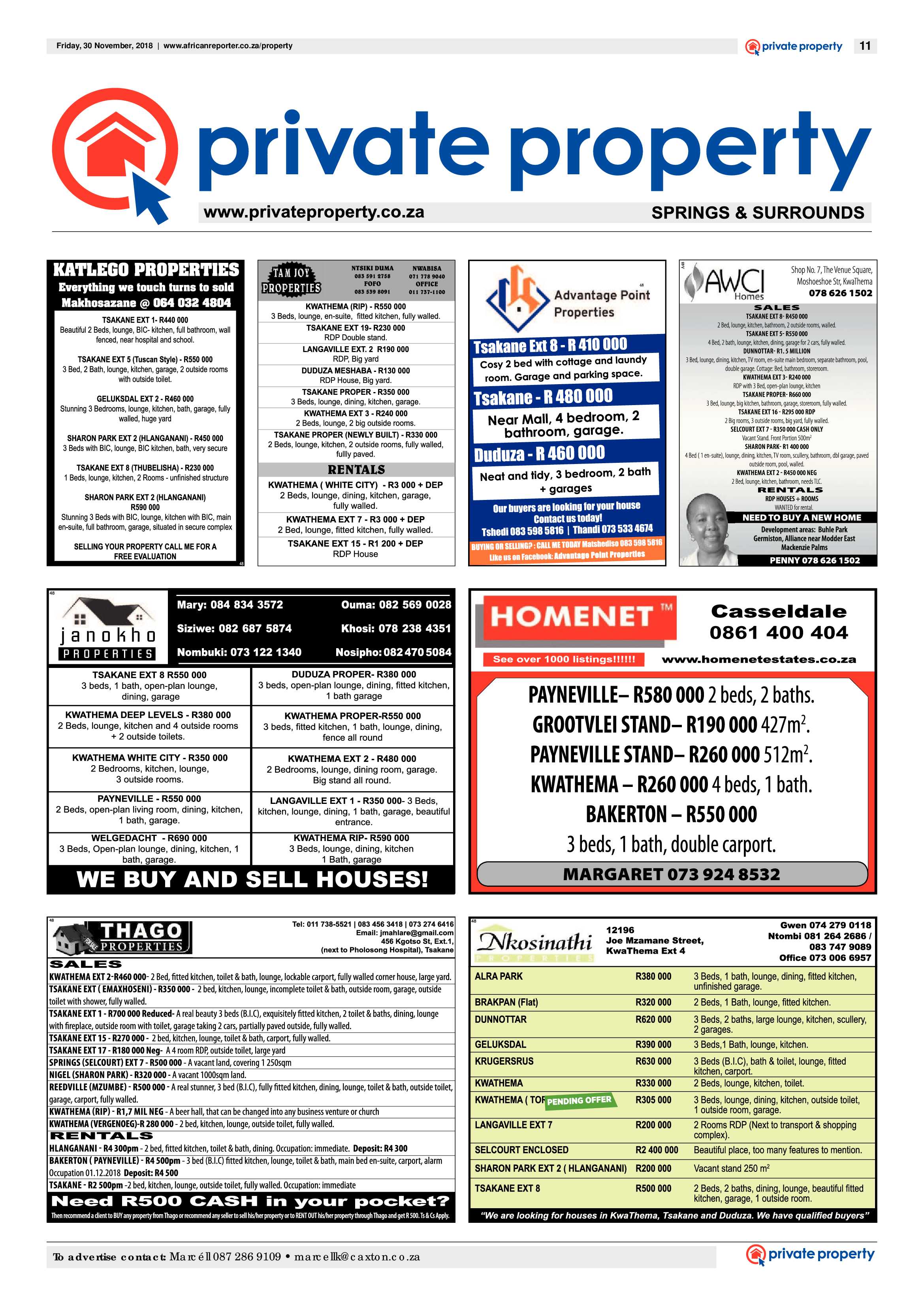 The African Reporter 30 November 2018 page 11