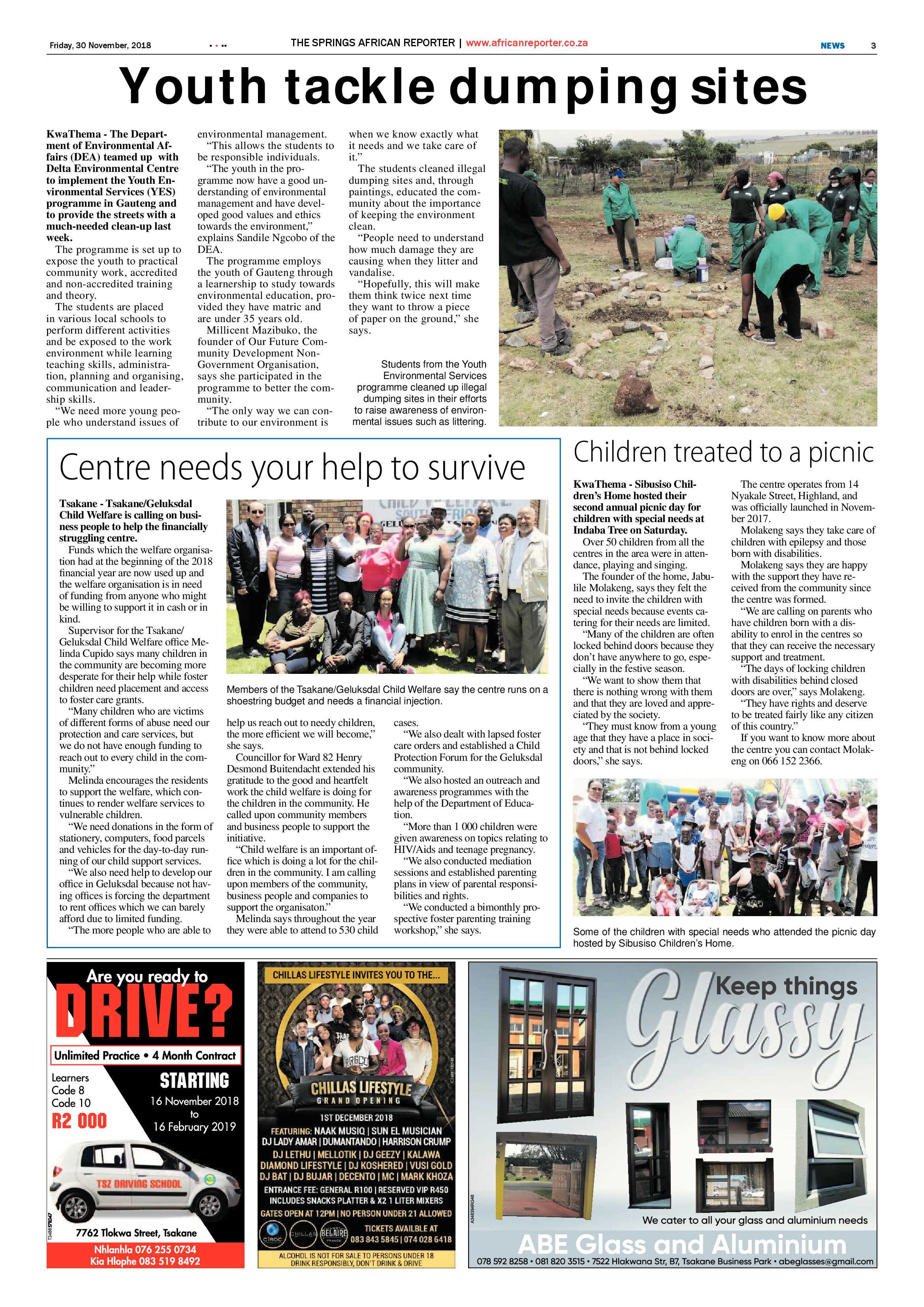 The African Reporter 30 November 2018 page 3