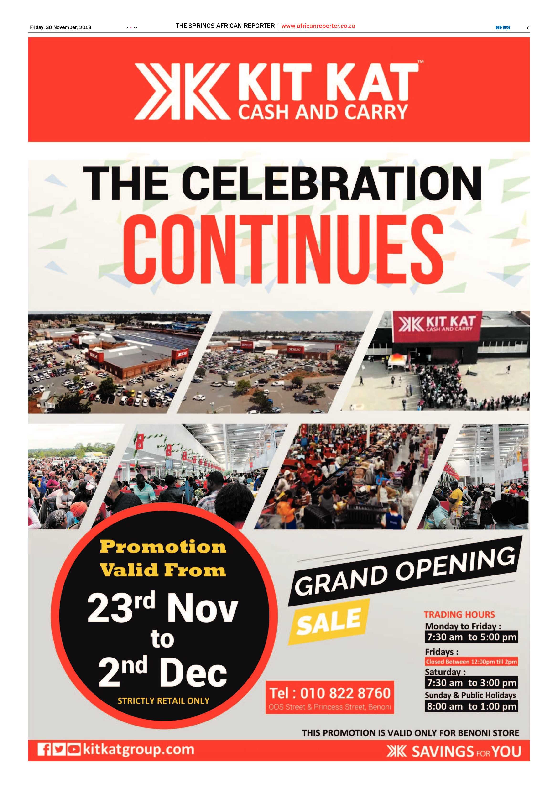 The African Reporter 30 November 2018 page 7